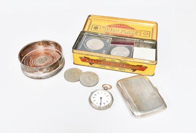 Lot 21 - A Collection of Assorted Silver and Other...