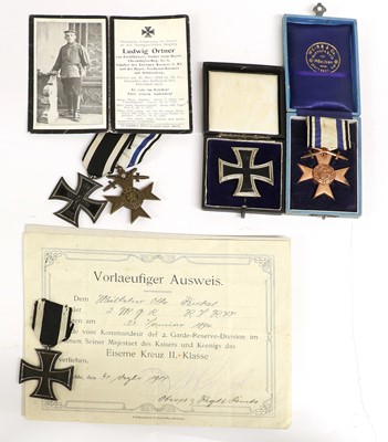 Lot 51 - A First World War Iron Cross, first class, the...