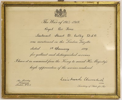 Lot 52 - A First World War Distinguished Service Order,...