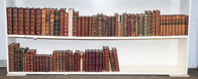 Lot 1167 - Bindings, a collection of mostly leather...