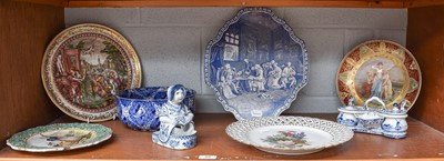 Lot 88 - Continental Ceramics: including a Vienna style...