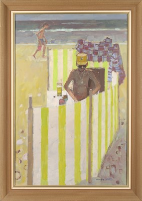Lot 584 - William Selby RWS (b.1933) "Windbreaker"...