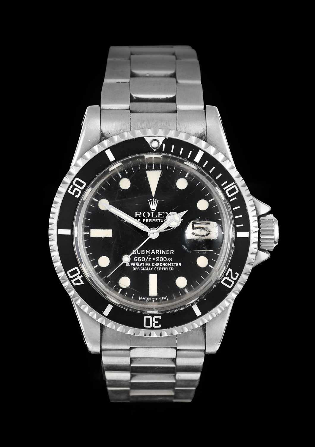 Lot 2194 - Rolex: A Stainless Steel Automatic Calendar...