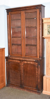 Lot 1231 - A 19th Century Mahogany Bookcase, moulded...