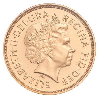 Lot 37 - Elizabeth II, Sovereign 2008; sealed in Royal...