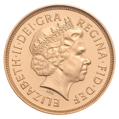 Lot 7 - Elizabeth II, Sovereign 2008; sealed in Royal...