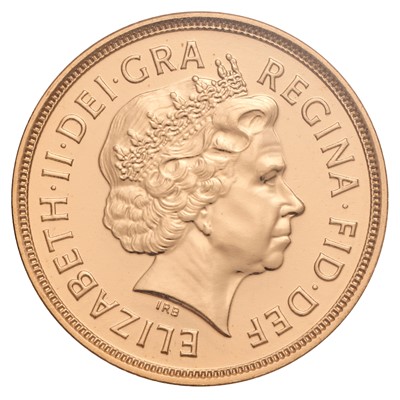 Lot 66 - Elizabeth II, Sovereign 2008; sealed in Royal...