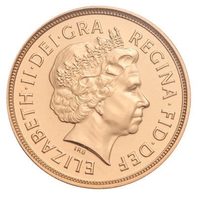 Lot 1 - Elizabeth II, Sovereign 2008; sealed in Royal...