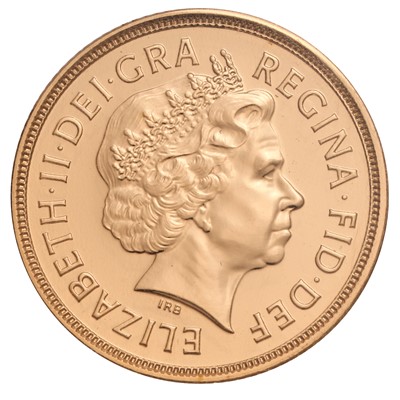 Lot 62 - Elizabeth II, Sovereign 2008; sealed in Royal...