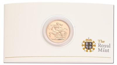 Lot 8 - Elizabeth II, Sovereign 2009; encapsulated and...