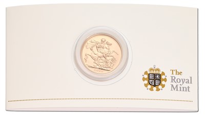 Lot 91 - Elizabeth II, Sovereign 2009; encapsulated and...