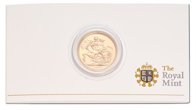 Lot 88 - Elizabeth II, Sovereign 2009; encapsulated and...