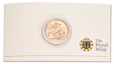 Lot 104 - Elizabeth II, Sovereign 2009; encapsulated and...