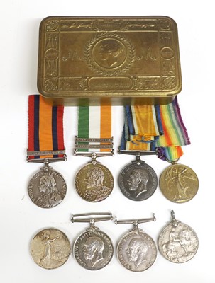 Lot 95 - A British War Medal and Victory Medal, awarded...