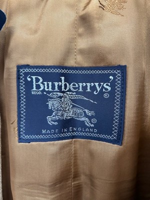 Lot 2101 - Burberrys Tan Cashmere Collared Overcoat, with...