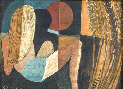 Lot 1016 - Reginald James Lloyd (1926-2020) "Two Figures...