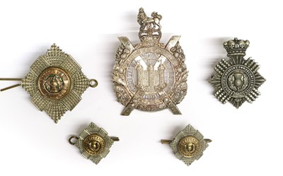 Lot 141 - A Silver Glengarry Badge to the King's Own...