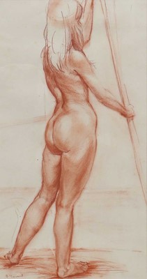 Lot 1023B - Byron Howard (b.1935) Nude study of a female...