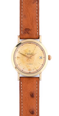 Lot 2423 - Eterna Matic: A Gold Plated and Steel...