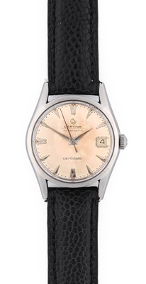 Lot 2409 - Certina: A Stainless Steel Automatic Calendar...