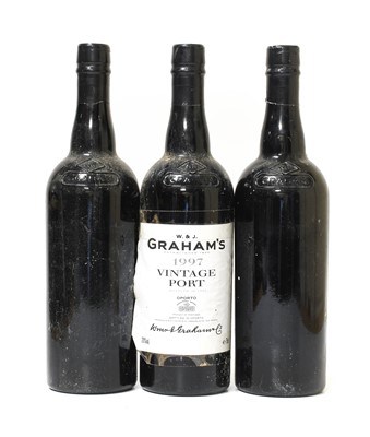 Lot 5079 - Graham's 1997 Vintage Port (three bottles)