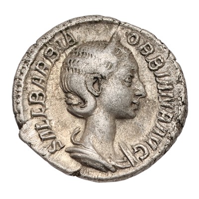 Lot 6 - Roman Imperial, Orbiana, Denarius, 18.5mm,...