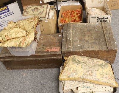 Lot 1229 - Assorted, Leather Hides, Fur Remnants, and...