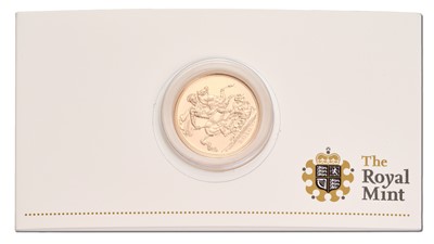 Lot 61 - Elizabeth II, Sovereign 2010; encapsulated and...