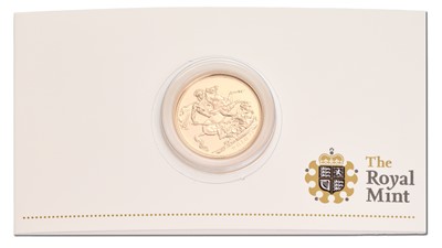 Lot 60 - Elizabeth II, Sovereign 2010; encapsulated and...