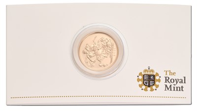 Lot 71 - Elizabeth II, Sovereign 2010; encapsulated and...