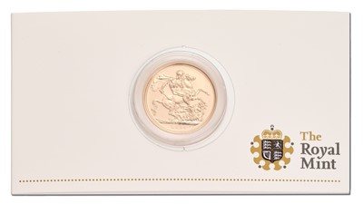 Lot 5 - Elizabeth II, Sovereign 2010; encapsulated and...