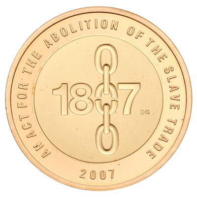 Lot 123 - UK, Gold Proof Two Pounds 2007, The Abolition...