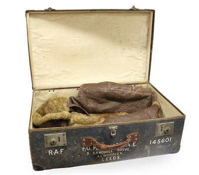 Lot 239 - A Second World War RAF Irving Leather Flying...