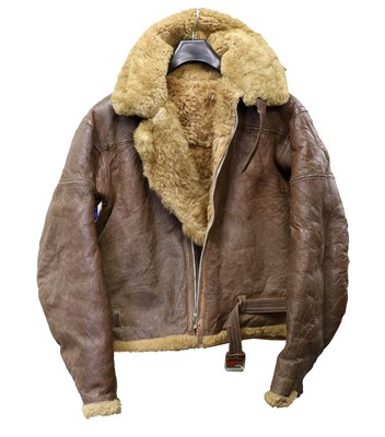 Lot 239 - A Second World War RAF Irving Leather Flying...