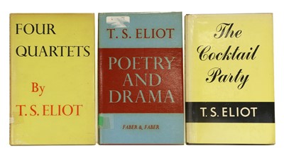 Lot 53 - Eliot (T.S.). Four Quartets. Faber and Faber,...