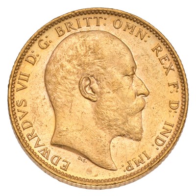 Lot 112 - Edward VII, Sovereign 1903M, Melbourne Mint;...