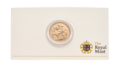 Lot 25 - Elizabeth II, Sovereign 2010; encapsulated and...