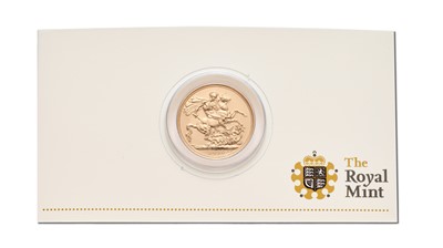 Lot 20 - Elizabeth II, Sovereign 2010; encapsulated and...