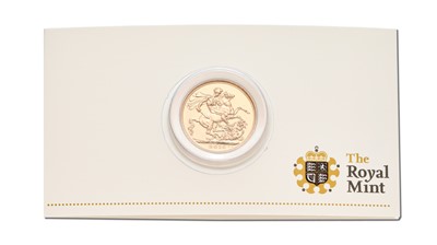 Lot 40 - Elizabeth II, Sovereign 2010; encapsulated and...