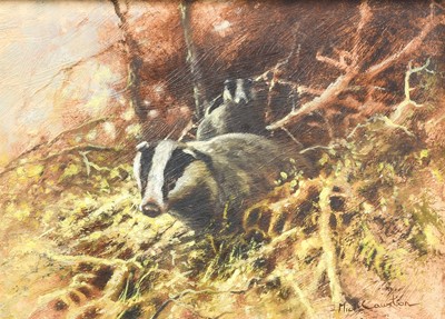 Lot 468 - Mick Cawston (1959-2006) Badgers in...