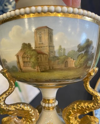 Lot 81 - A Flight, Barr & Barr Worcester Porcelain Urn...