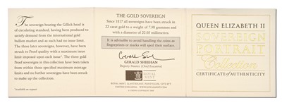 Lot 97 - Elizabeth II, Sovereign Portrait Collection,...