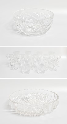 Lot 71 - Various Cut Glass Wares, including four Webb...