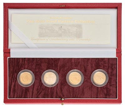 Lot 70 - UK, Gold Proof Pattern Collection 2003,...