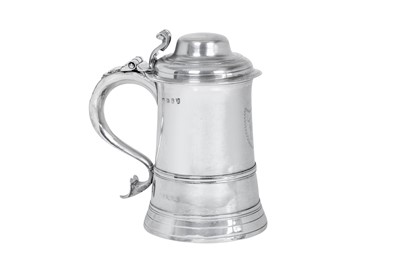 Lot 2010 - A George III Silver Tankard