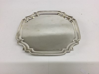 Lot 2098 - A George VI Silver Salver