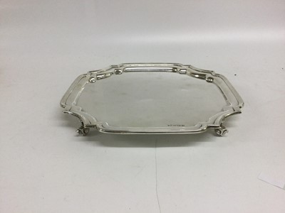 Lot 2098 - A George VI Silver Salver