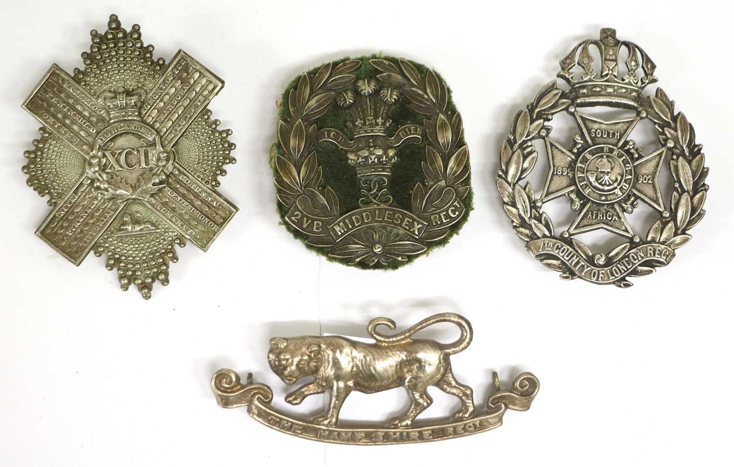 Lot 107 - A 2nd Volunteer Battalion Middlesex Regiment