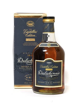 Lot 5190 - Dalwhinnie 1981 Distillers Edition Double...