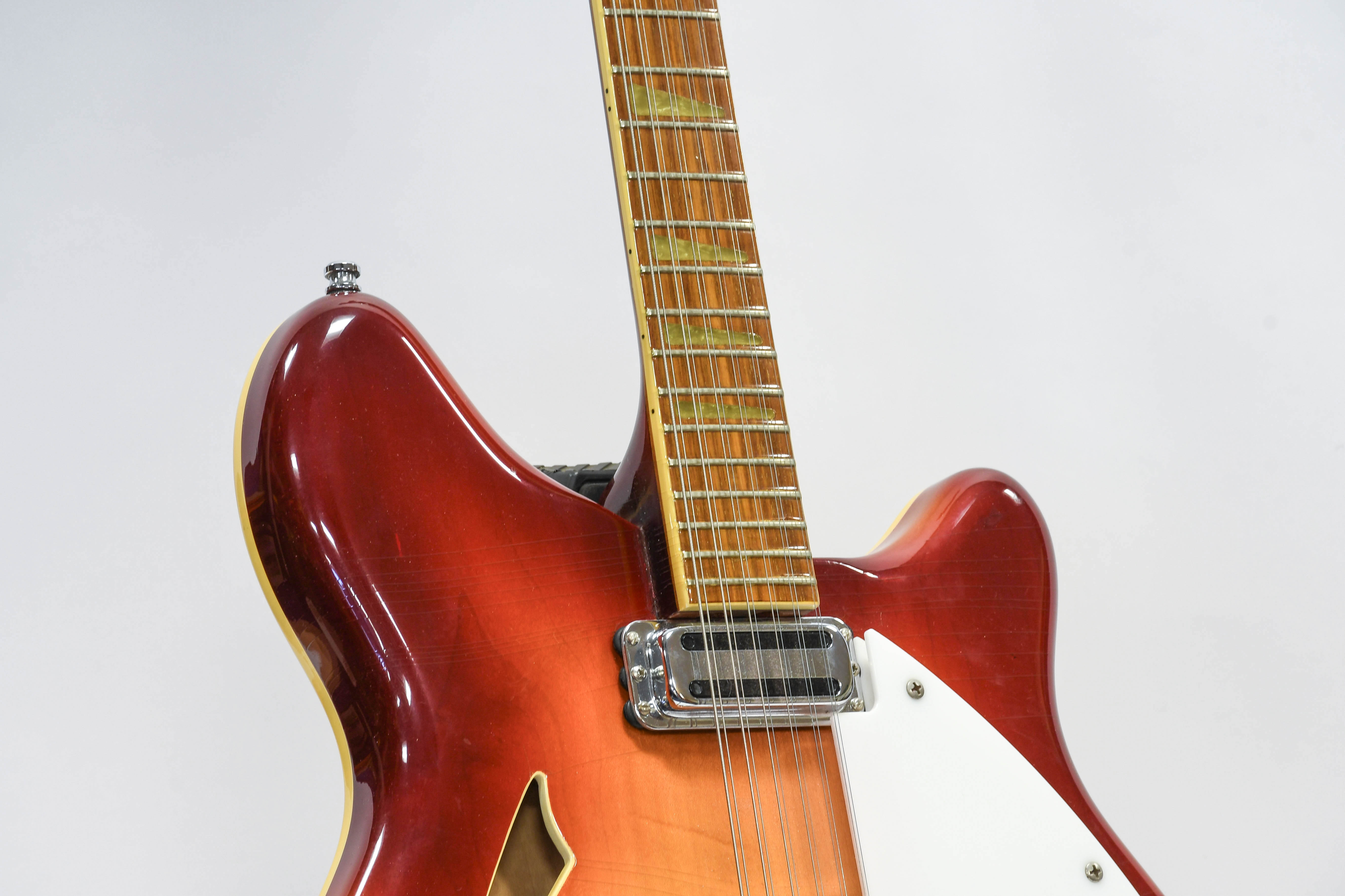 Lot 128 Rickenbacker Dayglo 12 String Hollow Body